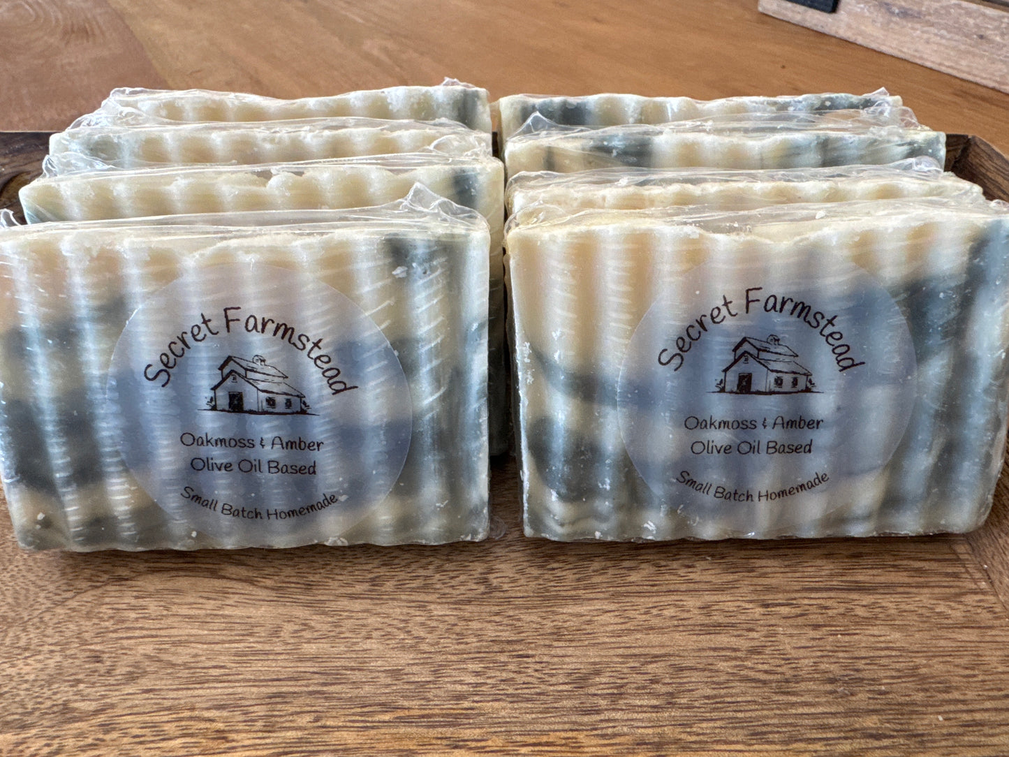 Oakmoss & Amber Olive Oil Based Soap
