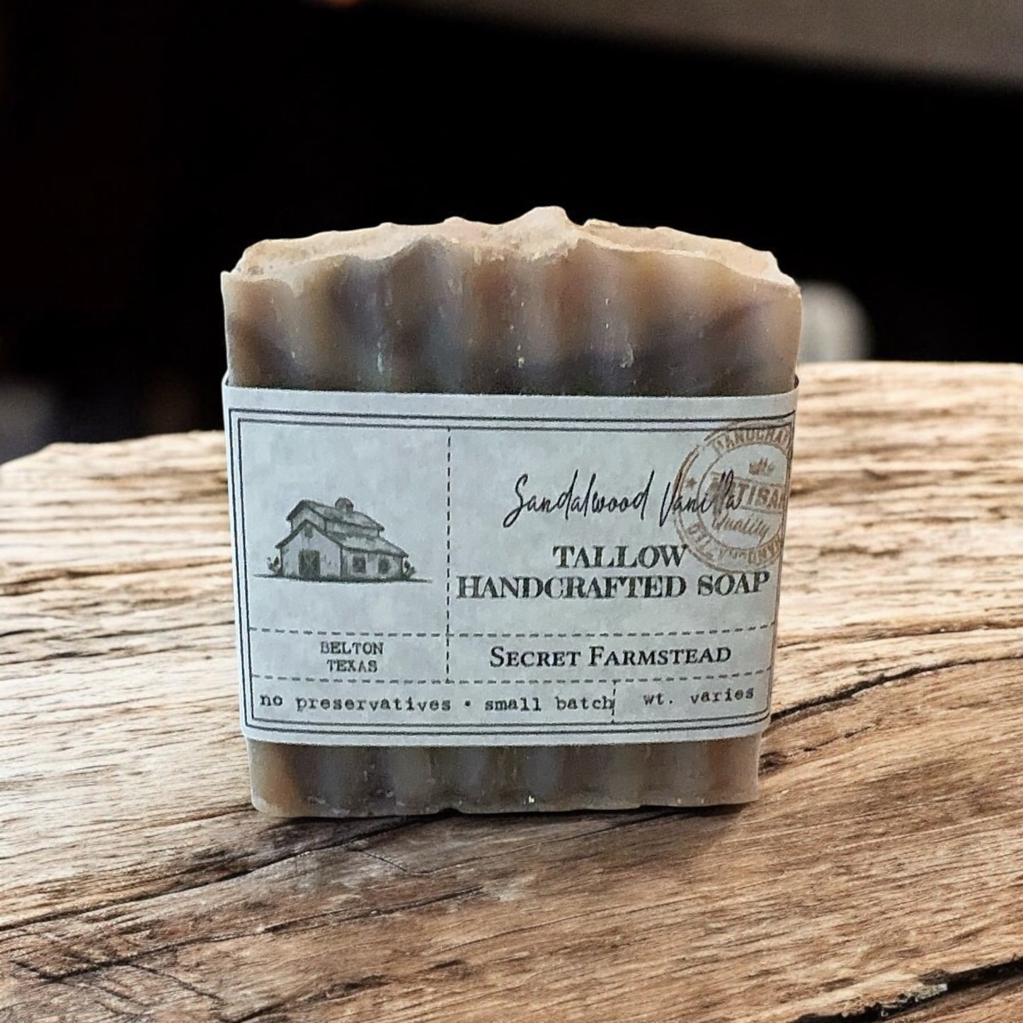 Sandalwood Vanilla Tallow Soap