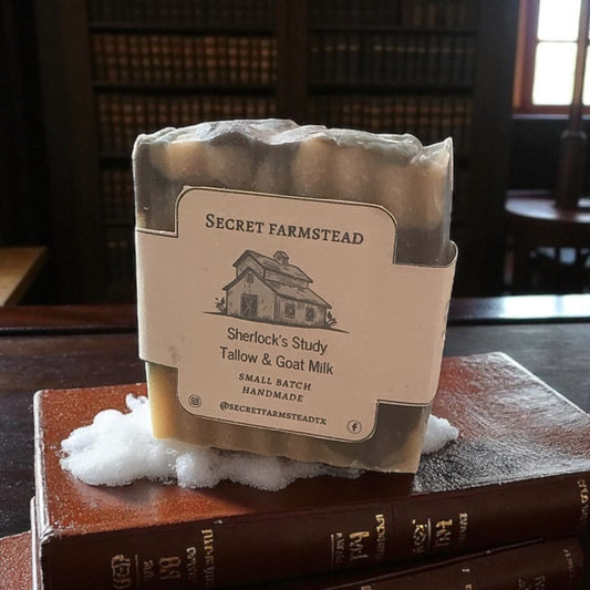 Sherlock's Study Tallow & Goat Milk Soap