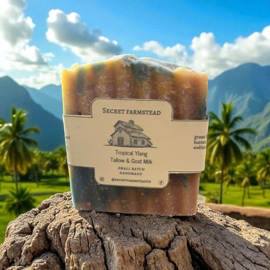 Tropical Ylang Tallow & Goat Milk Soap