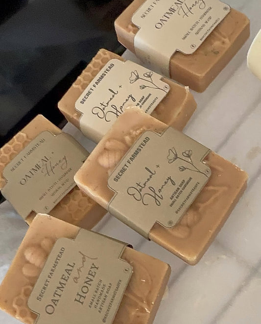 Oatmeal & Raw Honey Soap