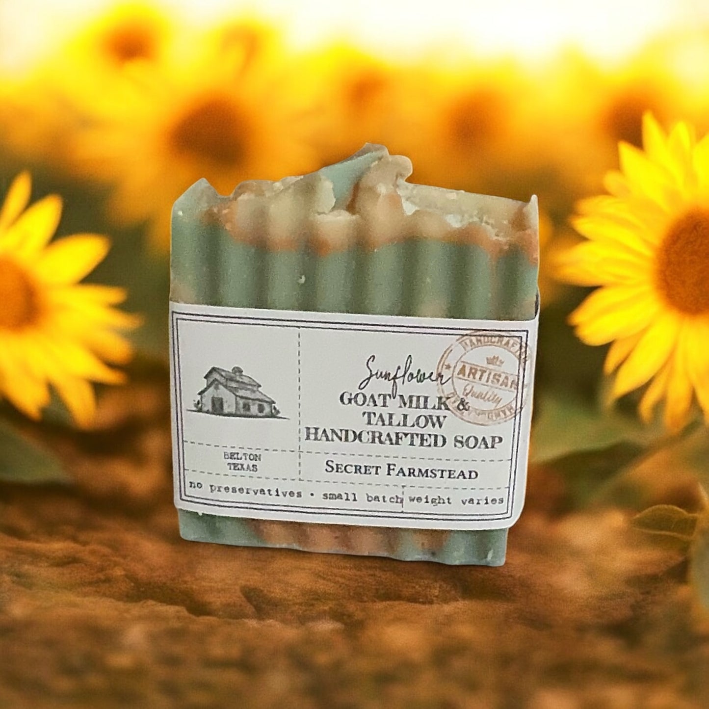 Sunflower Goat Milk & Tallow Soap