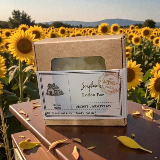 Sunflower Lotion Bar