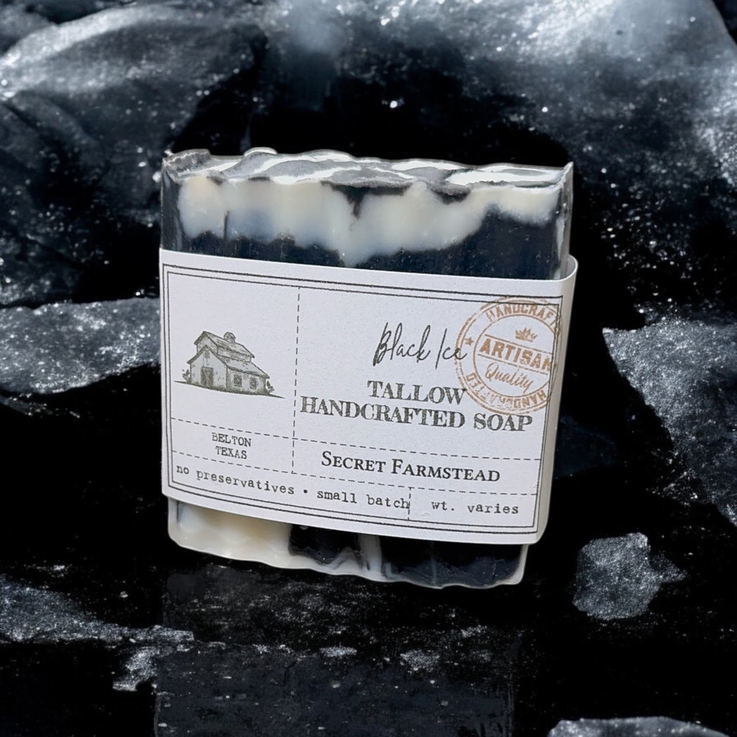 Black Ice Tallow Soap
