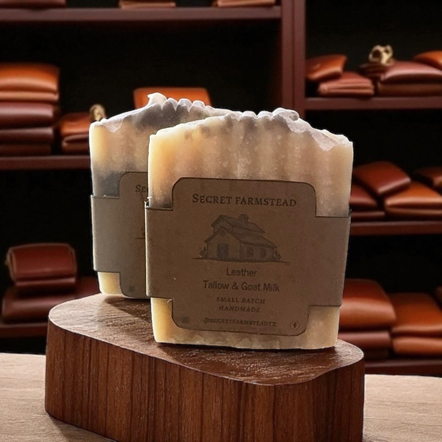 Leather Tallow & Goat Milk Soap