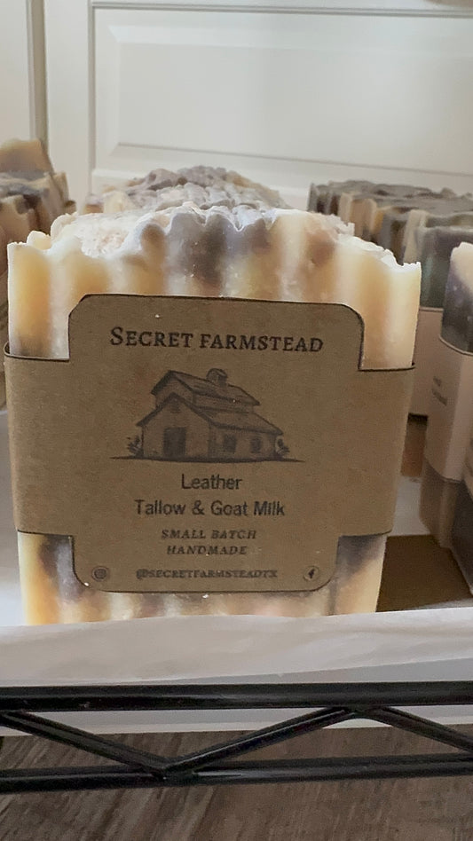 Leather Goat Milk Soap